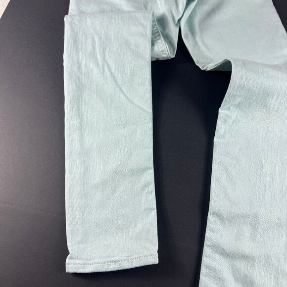 Miss Me Jeans Women's 31x31* Low Rise Skinny Icy Blue Embellished Denim Tag 29 - Picture 11 of 16